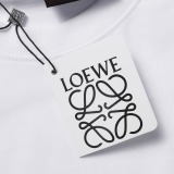 Loewe love toothbrush show couple short -sleeved T -shirt