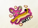 Gucci Love Rabbit Gucci 23SS Spring and Summer Love Rabbit Animal Towel Embroidered