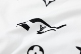 Louis Vuitton 23SS Velvet Make Badge Short -sleeved T -shirt
