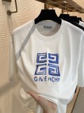 Givenchy cotton cotton Japanese instrument direct printing craft round neck short -sleeved T -shirt