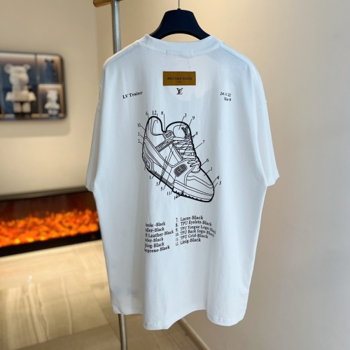 Louis Vuitton 23SS Trainer Student Uniform short -sleeved T -shirt