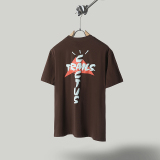 Travis Scott Cactusjack TrailsaSSSSSSSSSSSNTEE peripheral short -sleeved T -shirt