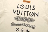 Louis Vuitton 2023SS Cuba Chrome Hearts joint printing short T T