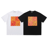 Loewe counter with the same hemp rope Chinese knot couple T -shirt short sleeves