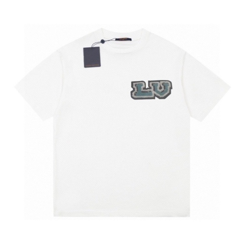 Louis Vuitton Limited Towel Embroidery LOGO Short -sleeved T -shirt