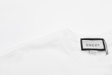 GUCCI 23ss Balenciaga X Gucci Printed Alphabet Logo Short Sleeve