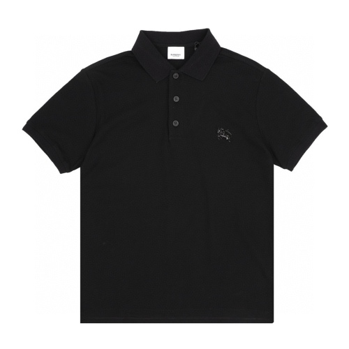 Burberry Classic Spicy Diamond War Ma Crystal Knight Series limited short -sleeved POLO shirt