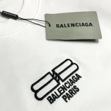 Balenciaga 23SS classic dual B letters embroidered short -sleeved T -shirt