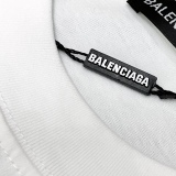Balenciaga 23SS classic dual B letters embroidered short -sleeved T -shirt