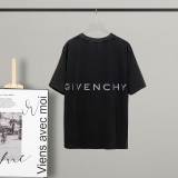 Givenchy stars printed round collar short -sleeved T -shirt