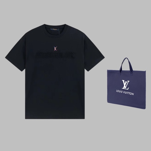 Louis Vuitton 2022SS metal identification Flower Flower Letter Short Sleeve T -shirt Couple
