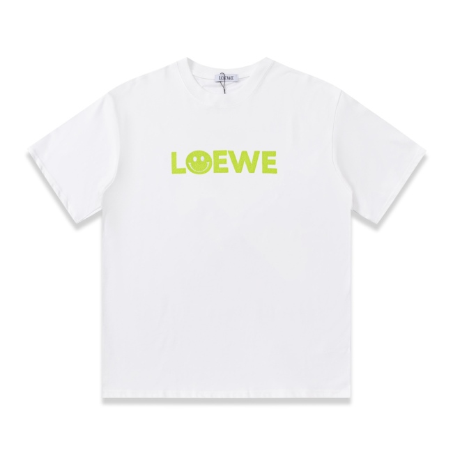 LOEWE 23SS Heavy Industry Embroidery T -shirt Short Sleeve
