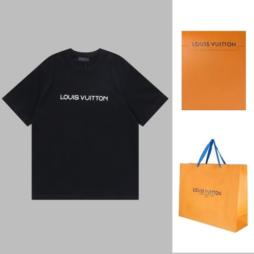 Louis vuitton model number QQ91010 show limited 23ss astronaut printed logo logo round neck short sleeve feel comfortable spring and summer latest OS fall shoulder version