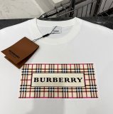 Burberry chest classic plaid print short sleeve