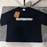 Burberry horizontal letter printing short sleeves