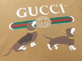 Gucci sausage dog animal printing Gucci 23 latest sausage dog animal printed shoulder -shoulder version