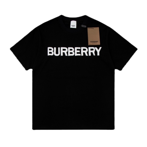 Burberry classic chest foam logo short -sleeved T -shirt