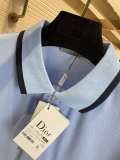 Dior 2023 Pearl Cotton CD CD letters logo embroidered casual Polo shirt