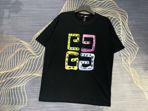 Givenchy 2023 spring and summer seven g letter logo couple short -sleeved T -shirt