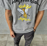 Travis Scott Cactusjack x Neighborhood joint model rotating Tro Max cartoon printed short -sleeved T -shirt