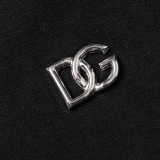 DOLCE & Gabbana D & G 23SS explosion DG DG graffiti white ink print logo+metal embellishment