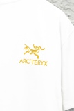 Arc'Teryx x Jilsander velvet foam printed gold wire embroidered casual short sleeves