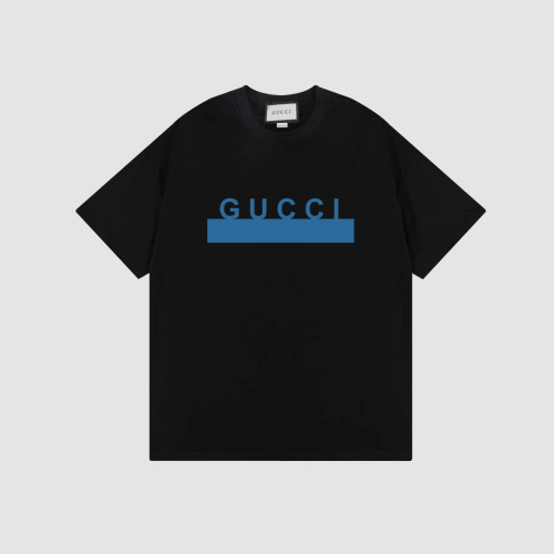 GUCCI couples all -match casual short -sleeved letters print logo