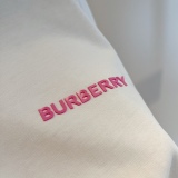 Burberry 23SS Burberry Pink Oak Balee Couple Couple Short -sleeved T -shirt
