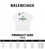 Balenciaga 2023SS burst logo T -shirt