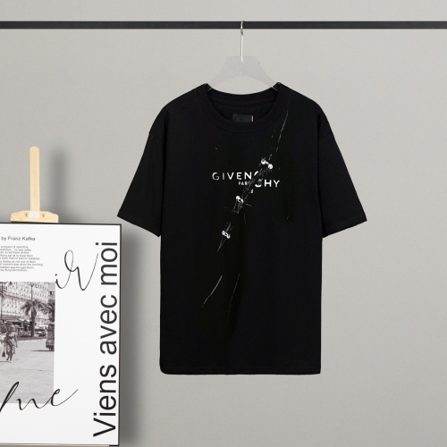 Givenchy 2022GVC letter visual trap round neckline short -sleeved T -shirt