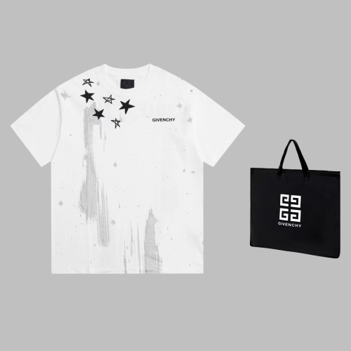 Givenchy 2023ss spring and summer givenchy before and after the letter logo print pattern short -sleeved T -shirt couple model