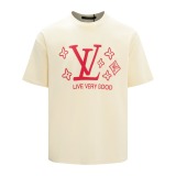Louis Vuitton 2023SS Simple Red LOGO Printing Trive T