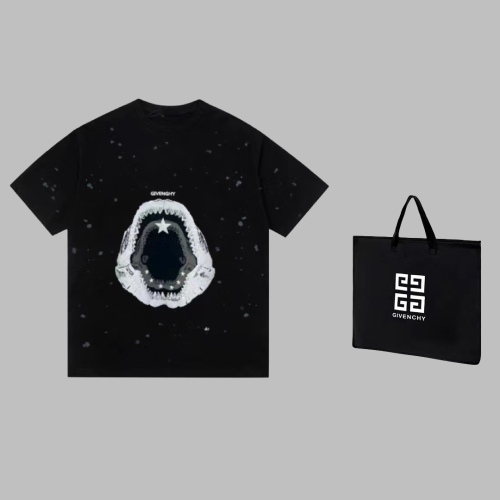 Givenchy 23 Limited Starry Shark casual short sleeves