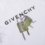 Givenchy lock white foam direct spray logo print short sleeve
