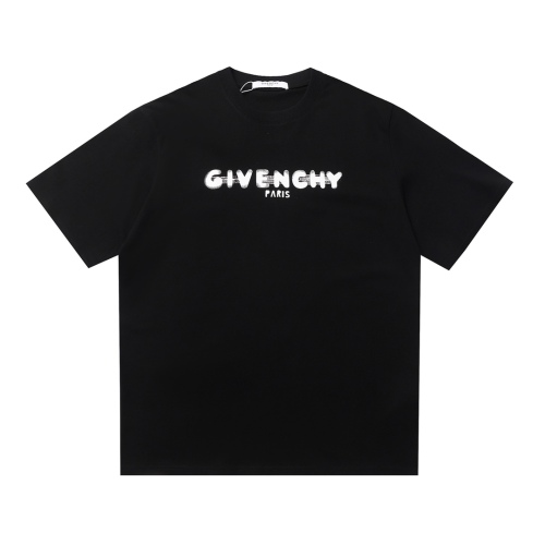 Givenchy 23SS gradient blurring printing T -shirt