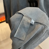 Burberry new cement gray fried color, old pocket short sleeves