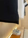 Burberry 2023 Big Net Eye Eye Cotton Bead Washed Washed Finguile Fashion Casual POLO shirt