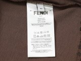 Fendi full seal logo round neck short sleeve
