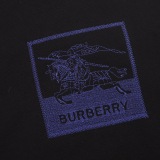 Burberry Battle Horse Cavaliers Embroidery Short -sleeved T -shirt