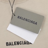 Balenciaga before and after letters embroidered short -sleeved T -shirt