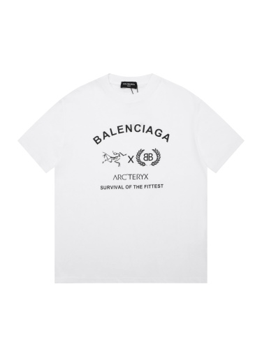 Balenciaga and Arc'teryx jointly printed short -sleeved T -shirt
