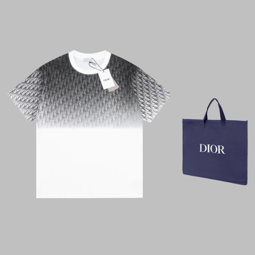 Dior gradient print short sleeves