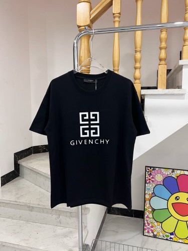 Givenchy silicone three -dimensional crushing couple short sleeves