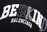 Balenciaga 2023 The latest bad version of the letters print short sleeves