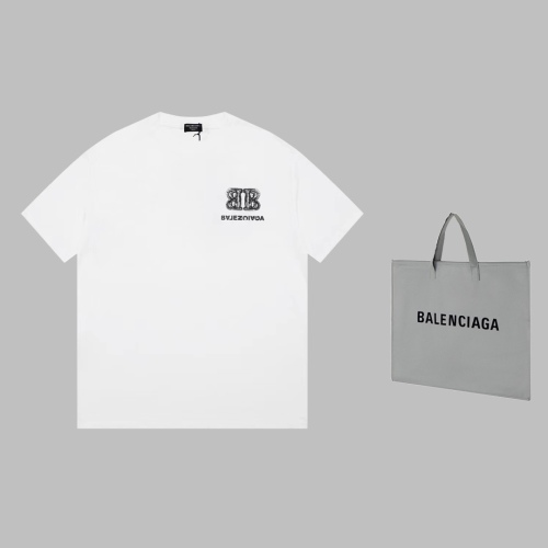 Balenciaga 23SS spring and summer double B logo T -shirt short sleeves