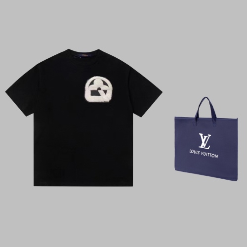 Louis Vuitton 23 Limited Towel embroidered LOGO short -sleeved T -shirt