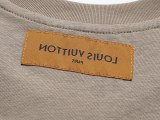Louis Vuitton 2023 iconic logo foam round neck short -sleeved T -shirt