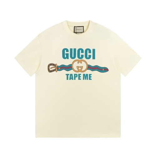 Gucci belt dual GGUCCI belt printed shoulder -on -shoulder version couple model