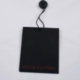 Louis Vuitton 23SS Master designed the new product of the tide brand new product 桖 2023 cotton printed short -sleeved T -shirt