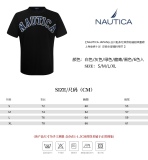 Nautica japan Hasegawa Patch Six Classic Couples Couple Heavy Workers Short Sleeve